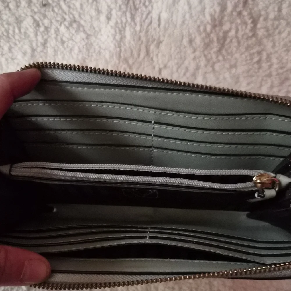 Victoria Secret Light Blue Wallet - Picture 3 of 4